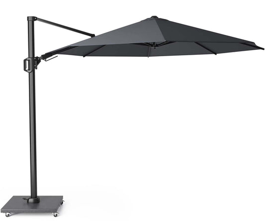 Platinum Challenger parasol T2  350 cm rond cm antraciet