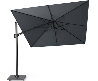 Platinum Challenger parasol T2 premium 300x300 cm Faded black