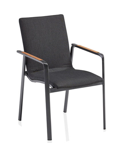 Kettler DIAMOND stapelfauteuil Sunbrella antraciet