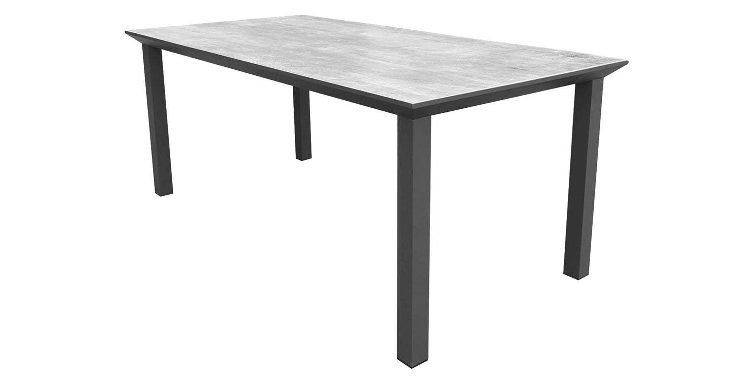 Sens-Line Florance tafel 180x90 cm grijs