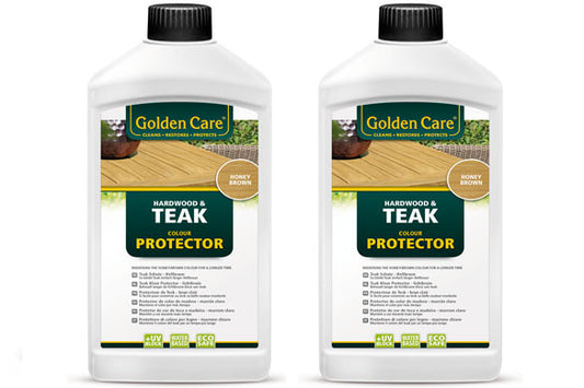 2x Golden Care Teak Protector