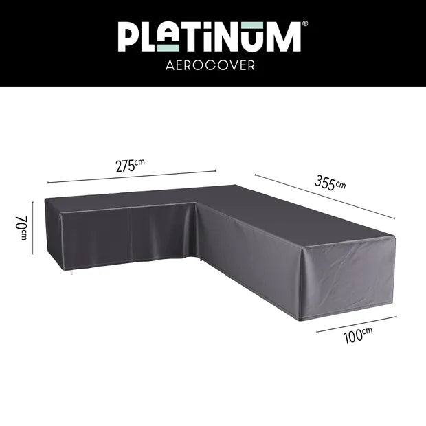 Platinum AeroCover Loungesethoes hoekset links 355x275x100xH70 (7948)