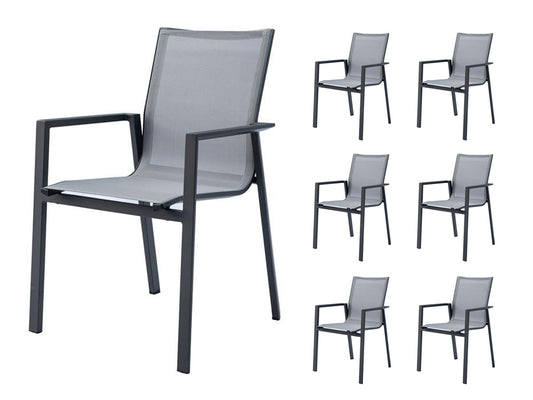 Sens-Line Vincent stapelbare stoelen (6 stuks)